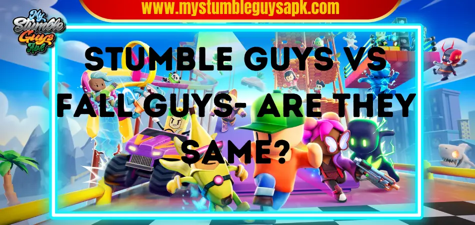 Stumble Guys vs Fall Guys: veja semelhanças e diferenças entre os jogos